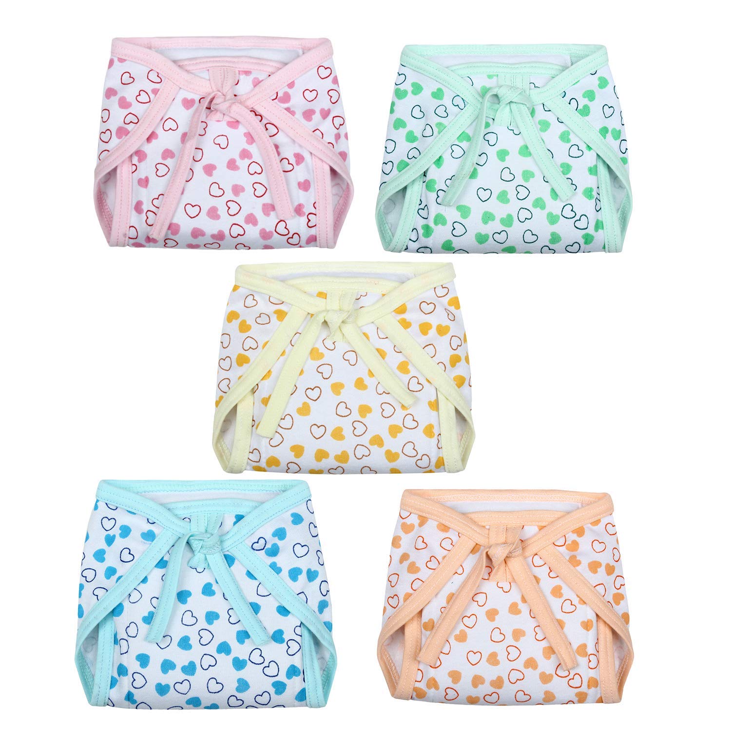 Reusable Cotton Baby Cloth Diaper with Insert